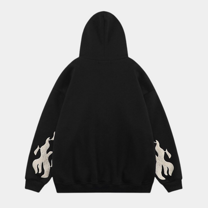 'Sparks' Zip up hoodie - Santo 
