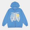 'Trapped heart' Zip up hoodie - Santo 